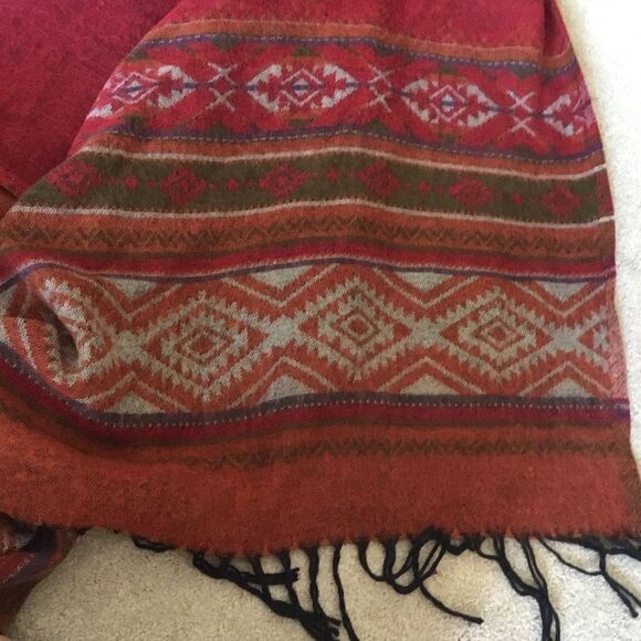 New Earthbound Trading Co Boho Shawl Vest - Picture 6 of 8